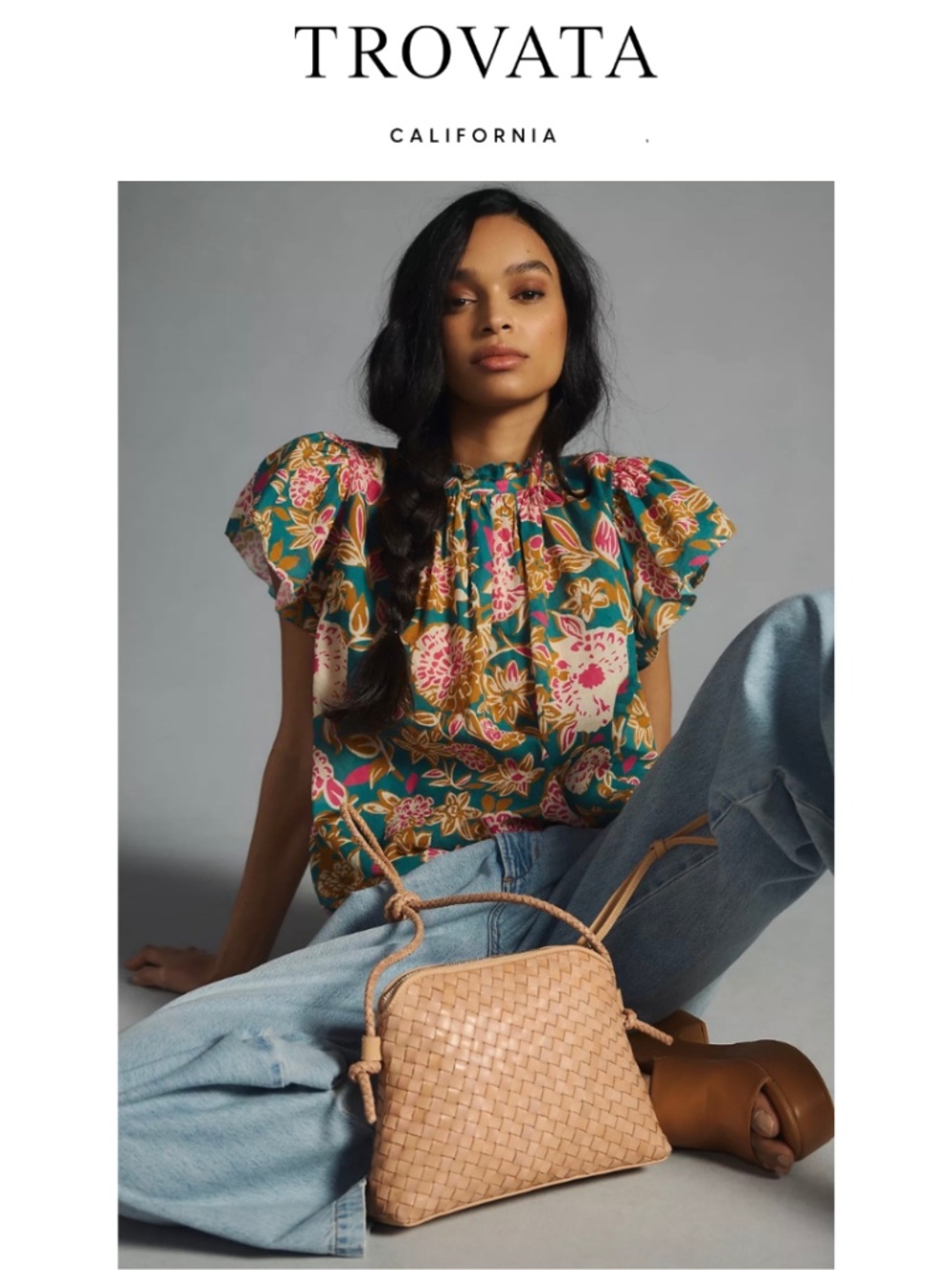 Trovata Birds of Paradise Carla Blouse